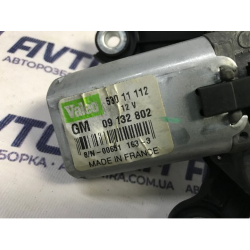 Моторчик заднего стеклоочистителя Opel Meriva A 2003-2010 09132802